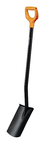Fiskars Spaten, Gärtnerspaten rund Solid Metall günstig online kaufen