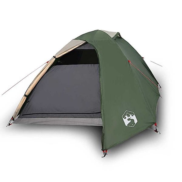 vidaXL Kuppelzelt Kuppel-Campingzelt 3 Personen Grün günstig online kaufen