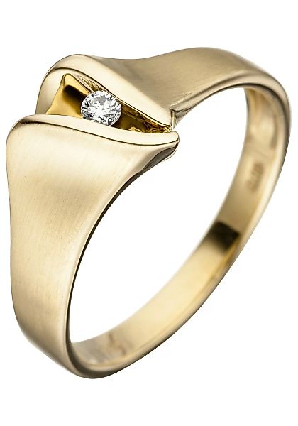 JOBO Diamantring, 585 Gold mit Diamant günstig online kaufen
