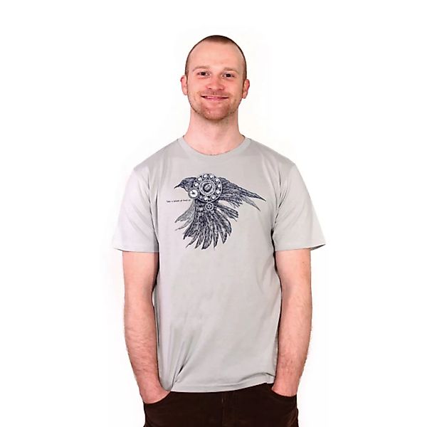 Take a Breath - Printshirt Männer Aus Bio-baumwolle günstig online kaufen
