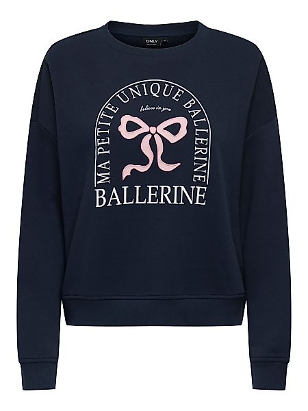 ONLY Longpullover Rundhals langarm kurz locker günstig online kaufen