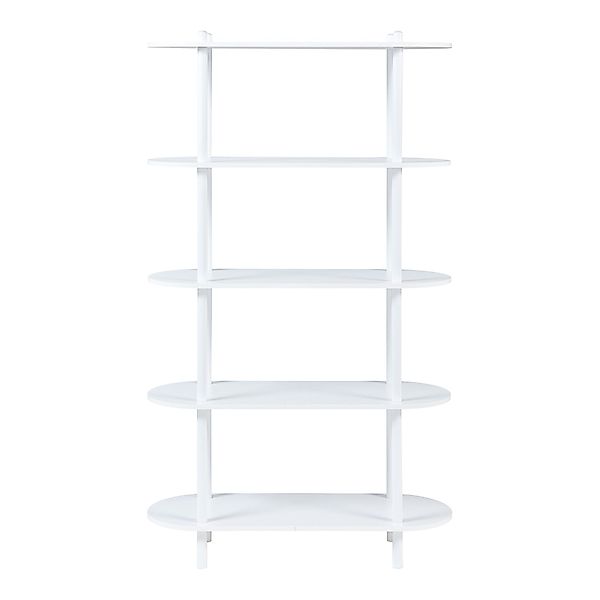 en.casa Bücherregal, »Øvre« 139x80x30 cm 5 günstig online kaufen