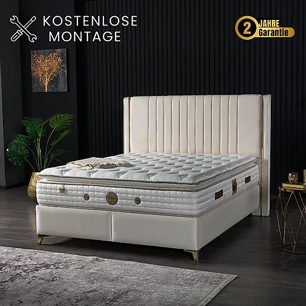 gowoll Boxspringbett 160 x 200 Rotterdam günstig online kaufen