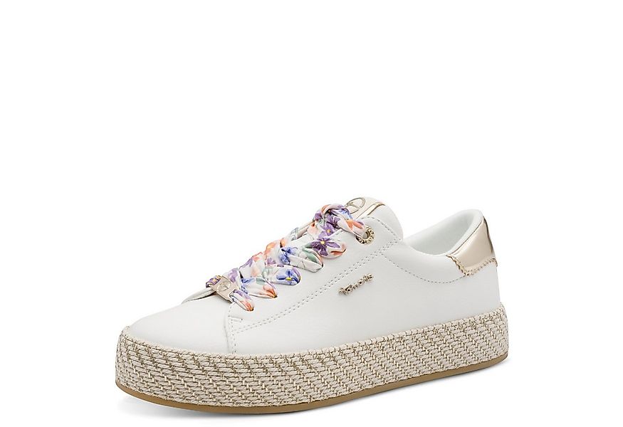 Tamaris Plateausneaker, Freizeitschuh, Halbschuh, Schnürschuh mit Textilkor günstig online kaufen