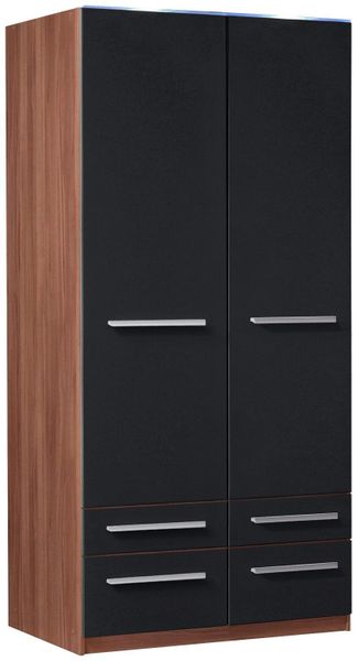 priess Kleiderschrank "Schrank Garderobe Wäscheschrank Barcelona in 5 Breit günstig online kaufen