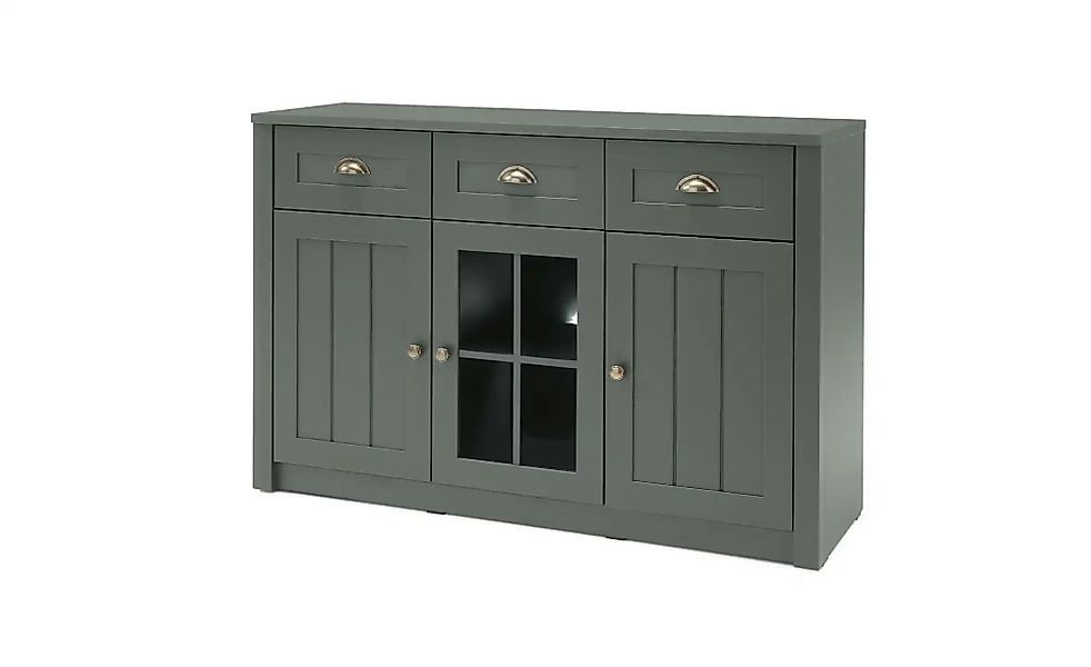 Highboard  Verde ¦ grün ¦ Maße (cm): B: 130 H: 86 Kommoden & Sideboards > H günstig online kaufen