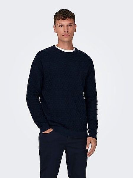 ONLY & SONS Rundhalspullover ONSKALLE REG günstig online kaufen