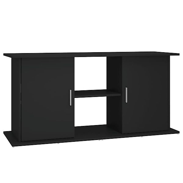 vidaXL Aquariumunterschrank Aquariumständer Schwarz 121x41x58 cm günstig online kaufen