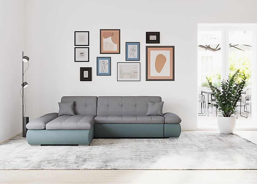 DOMO collection Ecksofa Moric, L-Form, XXL-Sofa günstig online kaufen