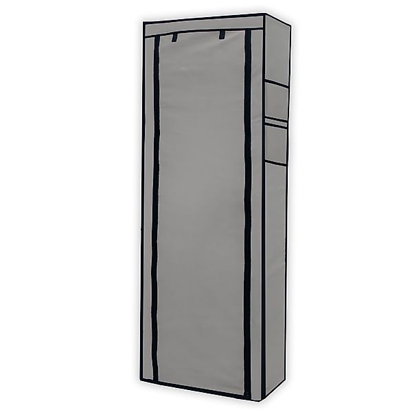 Intirilife Kleiderschrank (Stoffschrank) Faltschrank 170x58x28 cm günstig online kaufen