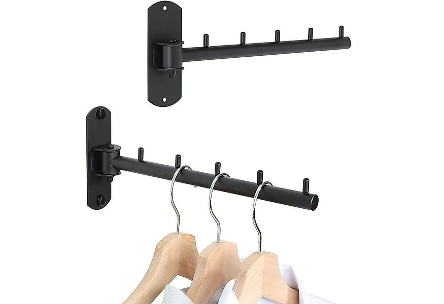 BlingBin Kleiderstange Kleiderhaken, Garderobenhaken Klappbar, Klapphaken H günstig online kaufen
