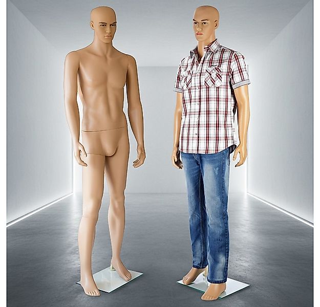 Feel2Home Anziehpuppe Schaufensterpuppe Schaufensterfigur 185cm Männlich Ma günstig online kaufen