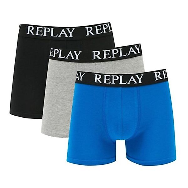 Replay Boxershorts Replay 01/C Basic Cuff günstig online kaufen