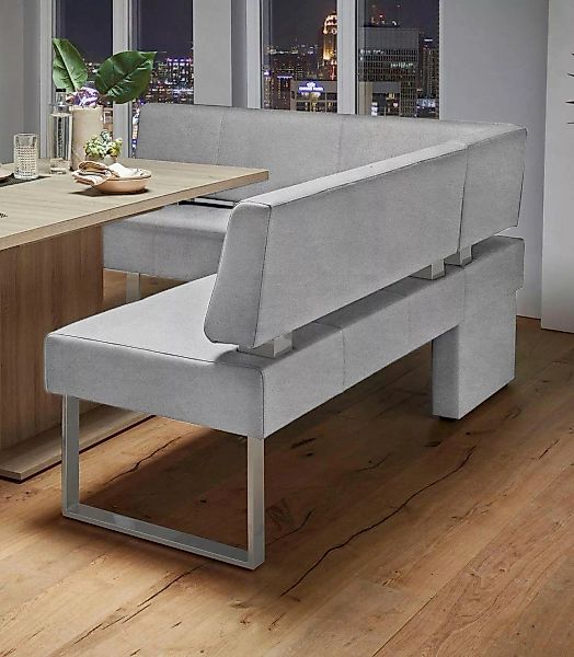 Home affaire Eckbank "Rab", in 2 Breiten (180 oder 200 cm), Bezug in versch günstig online kaufen