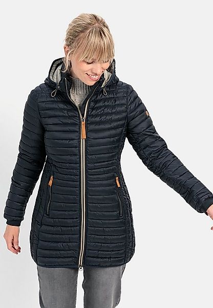 camel active Steppjacke Steppjacke aus recyceltem Polyamid Langarm Markenlo günstig online kaufen
