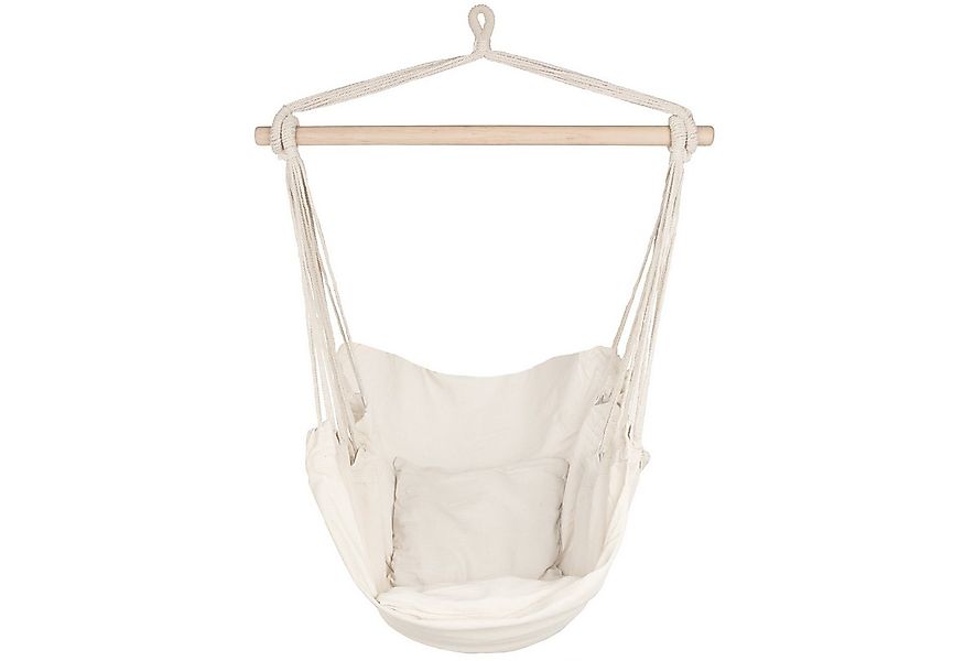ib style Hängematte Kalea Hängesessel Cappuccino, Hängestuhl mit 2 Kissen u günstig online kaufen
