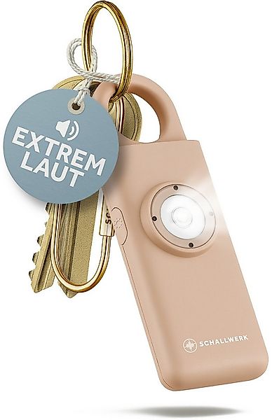 Schallwerk Taschenanhänger Taschenalarm für Selbstverteidigung & Sicherheit günstig online kaufen