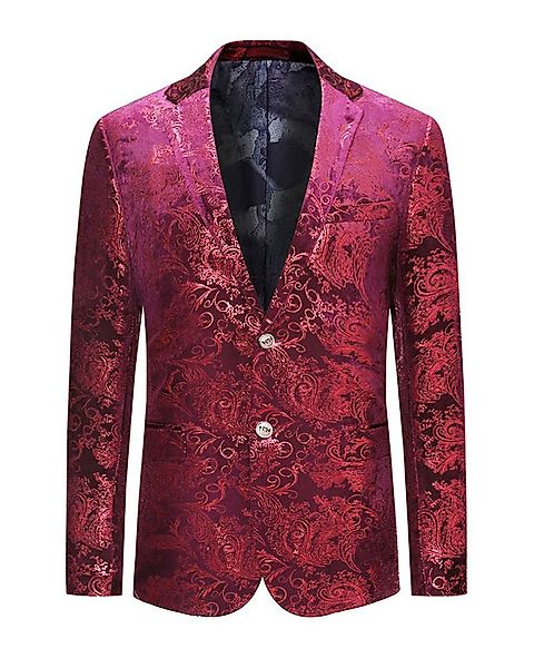 Allthemen Sakko Herren 2 Knöpfe Pailletten Blazer für Party günstig online kaufen