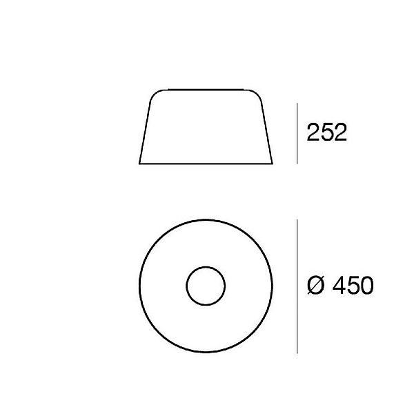 LED-Deckenleuchte Delfi_S, weiß, Ø 45 cm, Metall günstig online kaufen