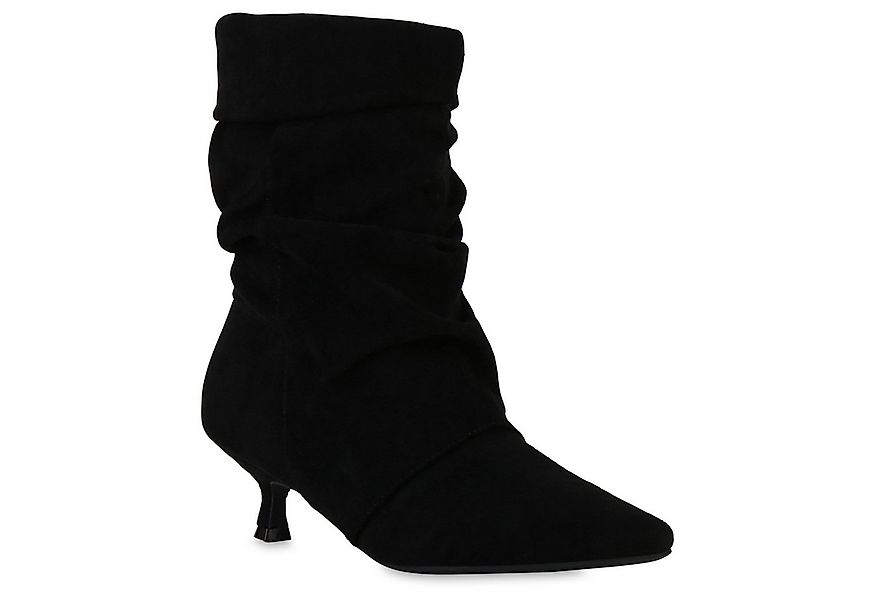 VAN HILL 841852 Stiefelette Damen Klassische Stiefeletten Stiletto Spitze B günstig online kaufen