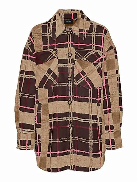 Vero Moda Blouson Übergangs Hemd Jacke Kariertes Shacket VMLESLIE 4828 in D günstig online kaufen