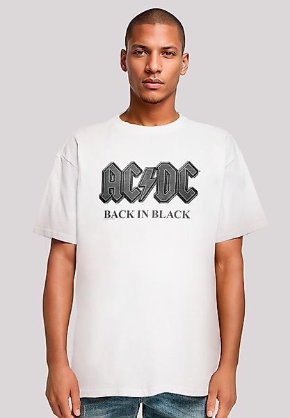 F4NT4STIC T-Shirt ACDC Back in Black günstig online kaufen
