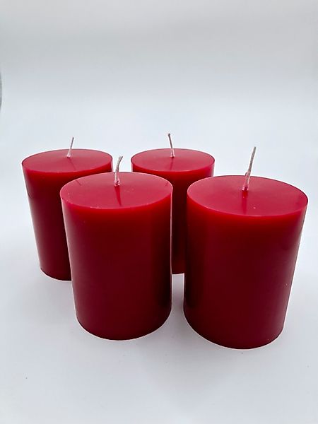 meytrade Adventskerze Kerzen 4er Set Farbe wählbar blau, rot, lavendel, tür günstig online kaufen