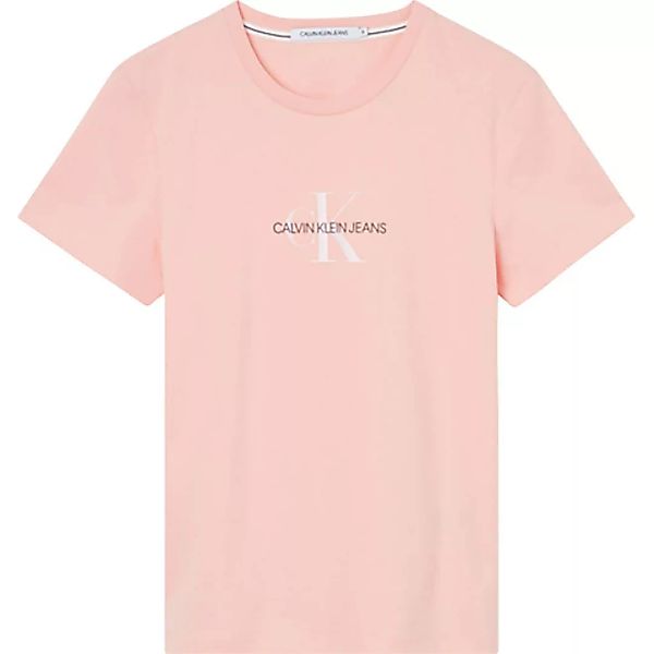 Calvin Klein Jeans Mid Scale Monogram Kurzärmeliges T-shirt S Blossom günstig online kaufen