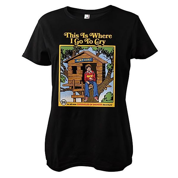 Steven Rhodes T-Shirt Where I Go To Cry günstig online kaufen