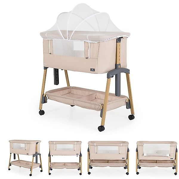 Cangaroo Komplettbett Babybett, Beistellbett Adoro, verstellbar, günstig online kaufen