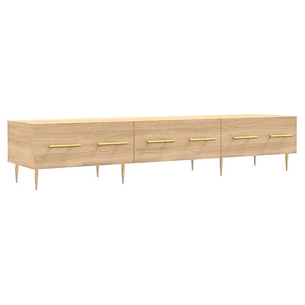 vidaXL TV-Schrank Sonoma-Eiche 150x36x30 cm Holzwerkstoff 829143 günstig online kaufen