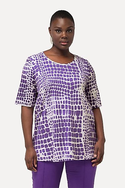 Ulla Popken T-Shirt T-Shirt Pima Cotton günstig online kaufen