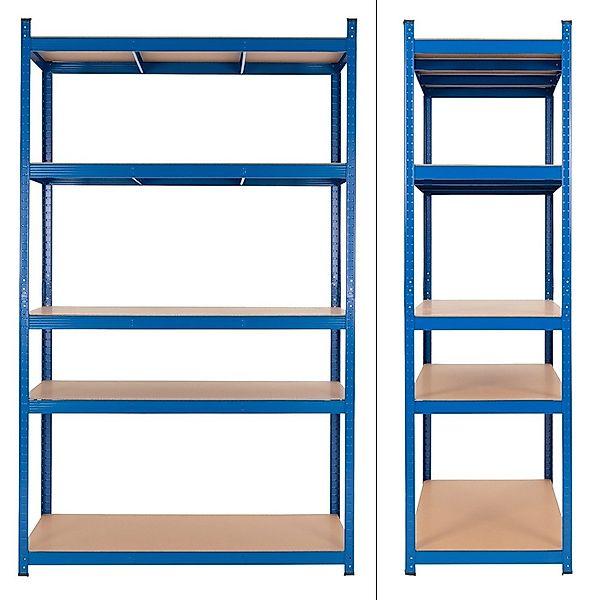ECD Germany Schwerlastregal Keller Regal Steckregal günstig online kaufen