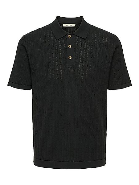 ONLY & SONS Polokragenpullover ONSMOON REG 12 SS POLO KNIT NOOS günstig online kaufen