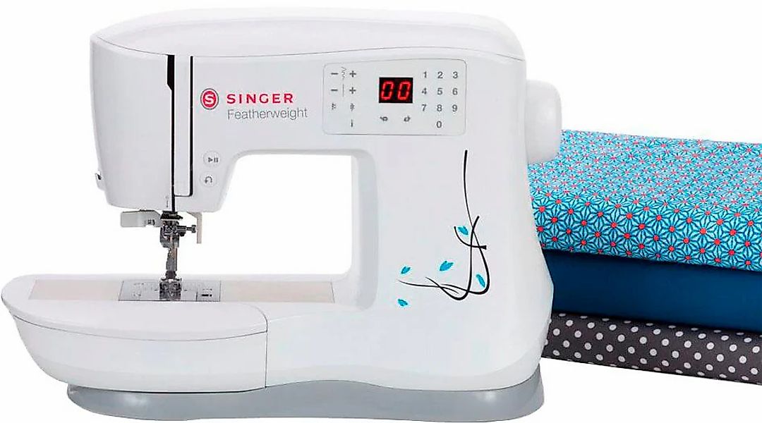 Singer Nähmaschine "Featherweight C240" 70 Programme 70 Stiche, Singer Komf günstig online kaufen