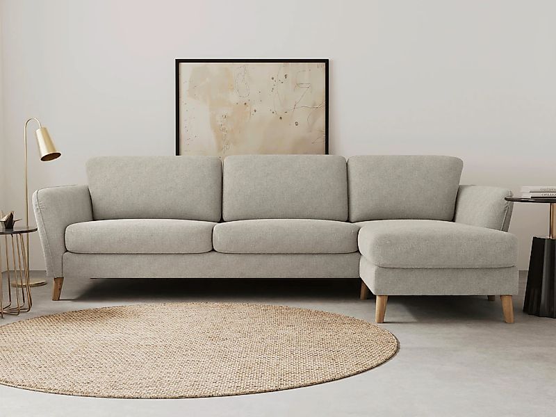 Home affaire Ecksofa "MARSEILLE (279/152cm),L-Form, Rec. rechts/links, vers günstig online kaufen