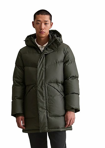 Marc OPolo DENIM Daunenmantel regular fit, mit fixierter Kapuze günstig online kaufen