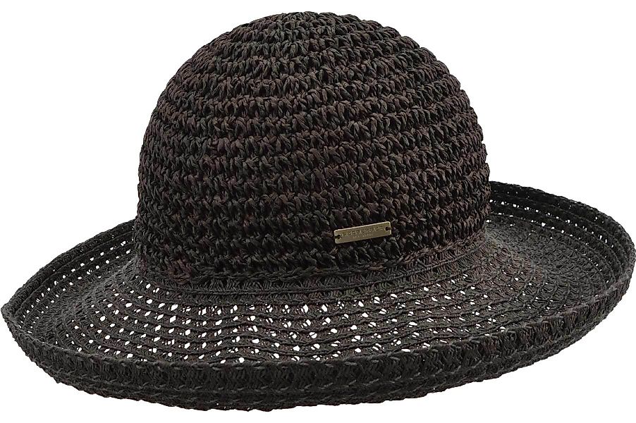 Seeberger Strohhut Papierstroh Bolero mit Aufschlag günstig online kaufen