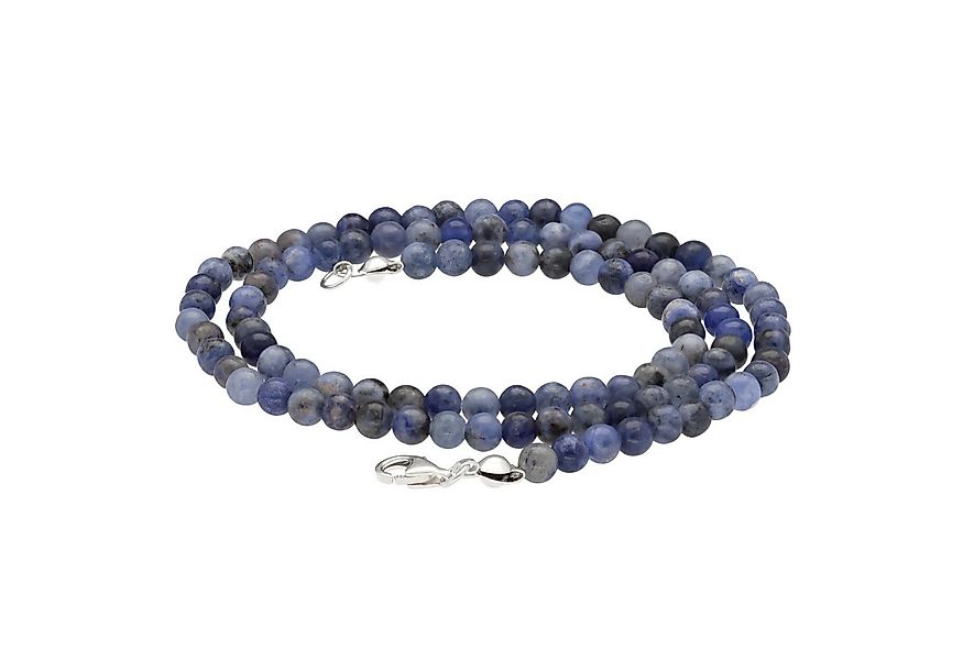 Lebensquelle Plus Kette ohne Anhänger Edelstein Kugelkette + 925 Silber Ver günstig online kaufen