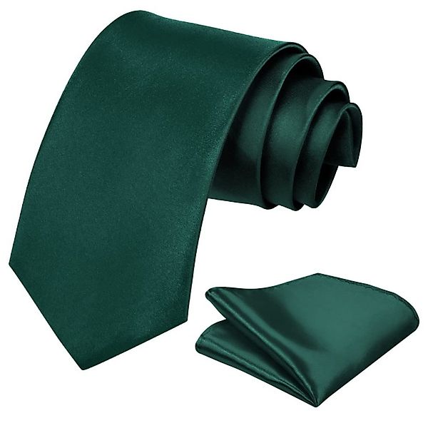 LuxusKollektion Krawatte Krawattenset Grün für Herren günstig online kaufen