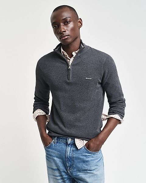 Gant Troyer COTTON PIQUE HALF ZIP günstig online kaufen