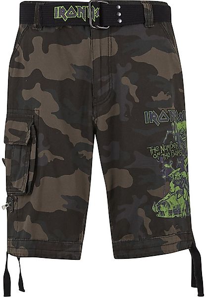 Brandit Cargoshorts Brandit Iron Maiden Savage Shorts The Number of The Bea günstig online kaufen