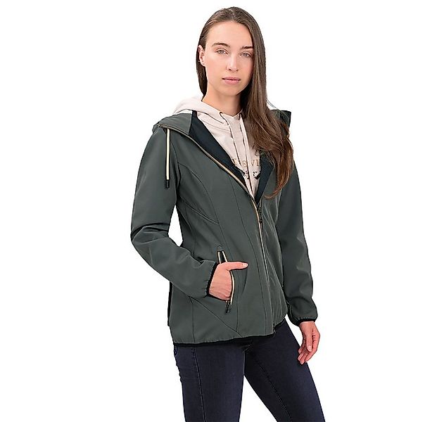 Knuffelwuff Outdoorjacke Softshell Jacke Manhattan mit Rückentasche günstig online kaufen