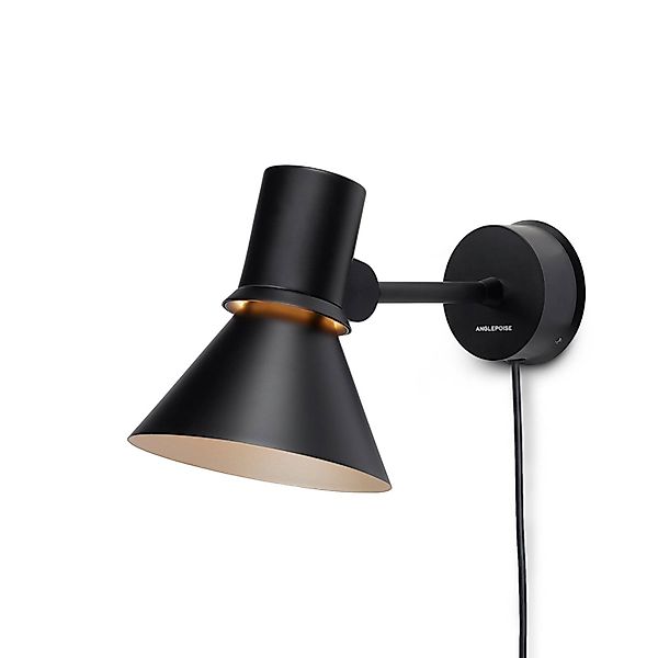 Anglepoise Type 80 W1 Wandlampe, Stecker, schwarz günstig online kaufen