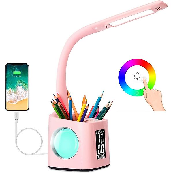 REDOM Schreibtischlampe LED Tischleuchte Leselampe mit günstig online kaufen