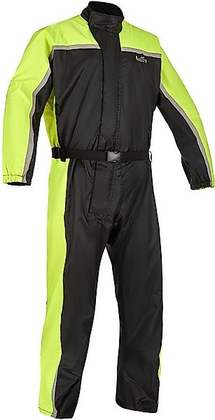 Lindstrands Regenjacke Rain Suit Sidvallen One Piece Black/Hv Yellow günstig online kaufen