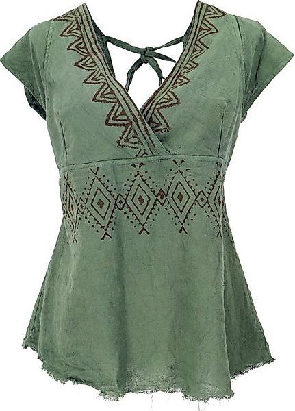 Guru-Shop T-Shirt Goa Top, Psytrance, bedrucktes Bandeau Top,.. Festival, E günstig online kaufen