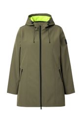 Ulla Popken Softshelljacke HYPRAR Softshelljacke wasserabweisend günstig online kaufen