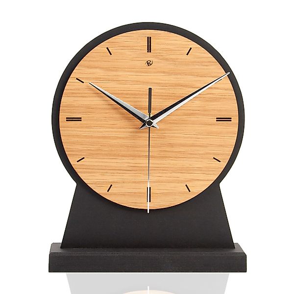 Kreative Feder Standuhr Standuhr „Timeless Brown“ günstig online kaufen