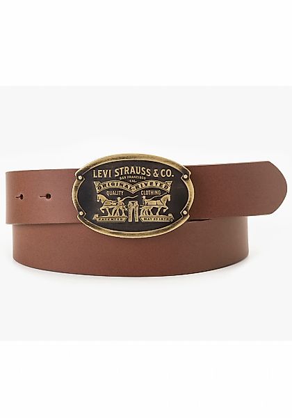 Levis Ledergürtel "Billy Plaque Belt", mit markanter Koppelschließe günstig online kaufen